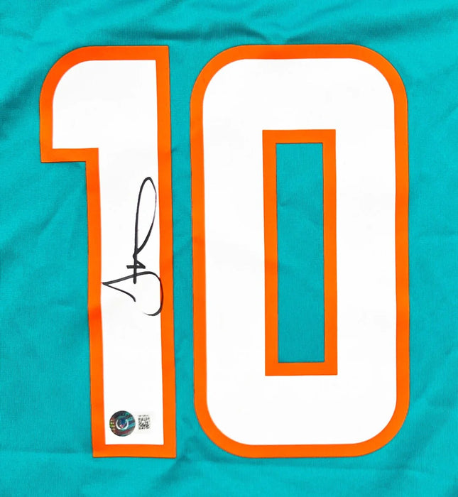 Tyreek Hill Miami Dolphins Autographed Nike Game Jersey Beckett