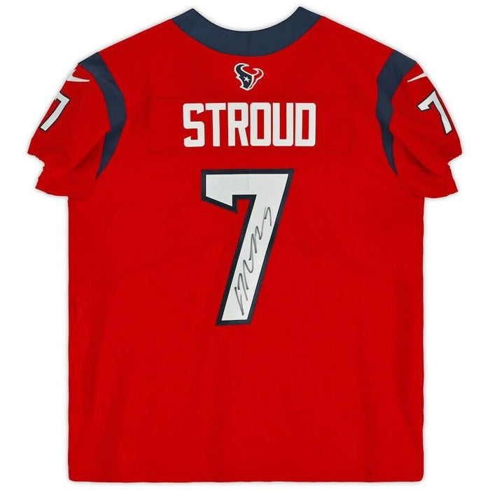 C.J. Stroud Houston Texans Autographed Red Nike Elite Jersey Fanatics