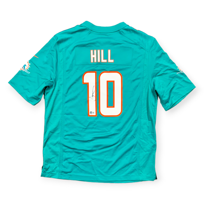 Tyreek Hill Miami Dolphins Autographed Nike Game Jersey Beckett