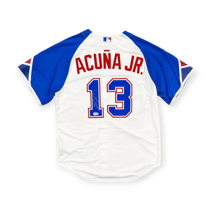 Ronald Acuna Jr. Atlanta Braves Autographed City Connect Jersey Beckett