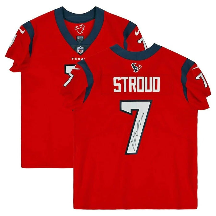 C.J. Stroud Houston Texans Autographed Red Nike Elite Jersey Fanatics