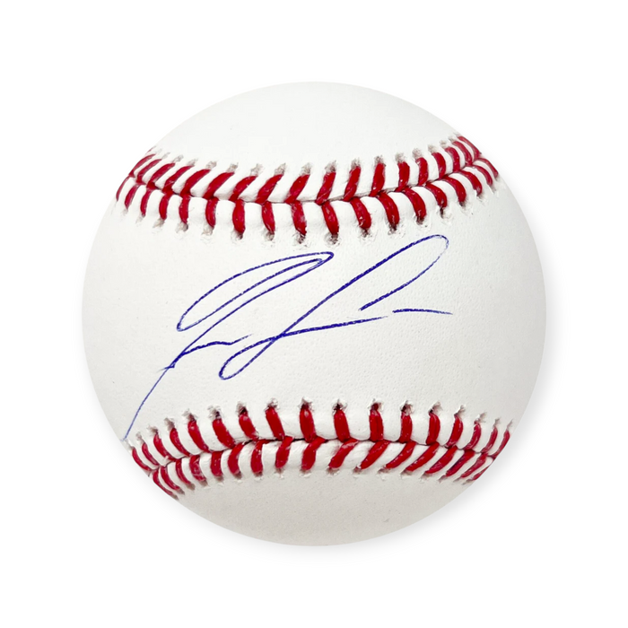 Ronald Acuna Jr. Atlanta Braves Autographed OMLB Baseball Beckett