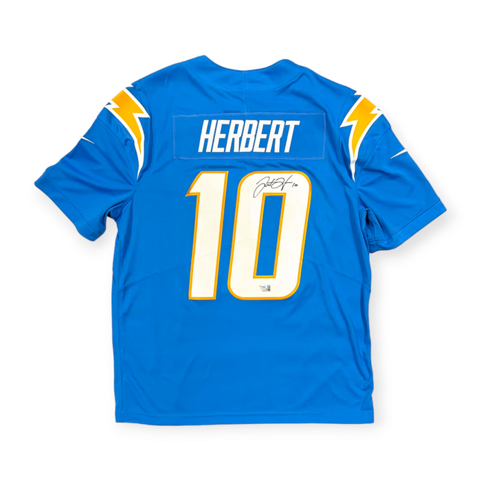 Justin Herbert Los Angeles Autographed Nike Limited Jersey BAS