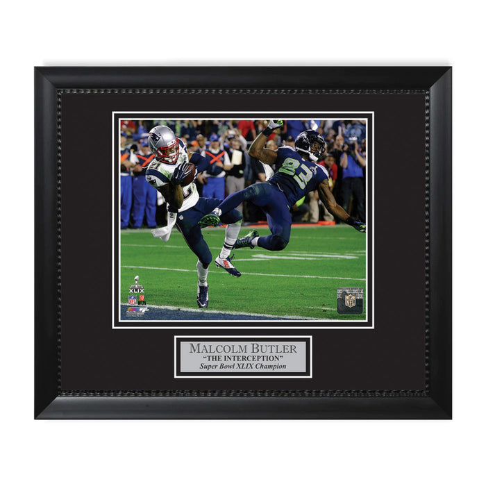 Malcolm Butler New England Patriots Photo Framed to 11x14