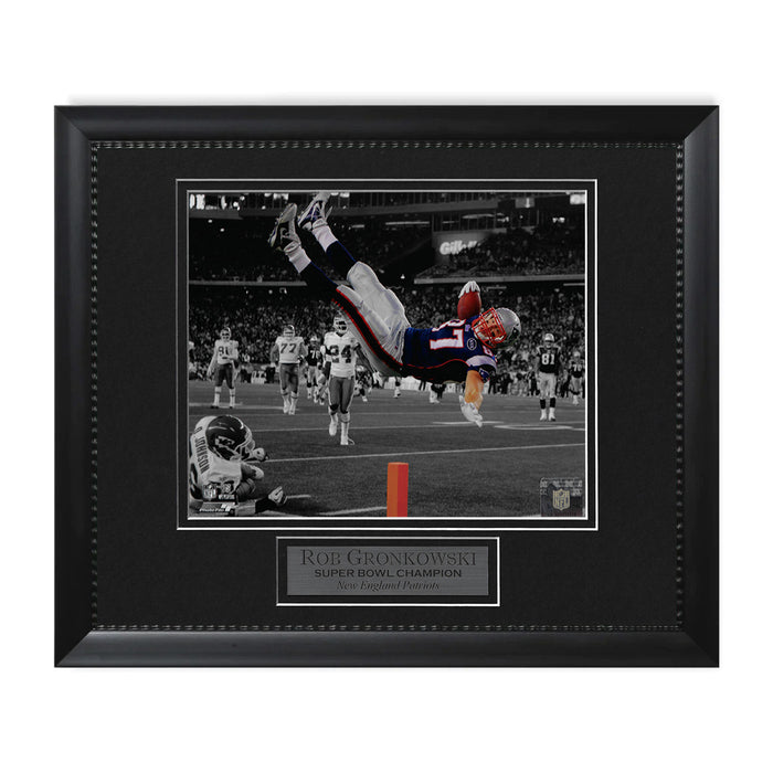 Rob Gronkowski New England Patriots Photo Framed to 11x14