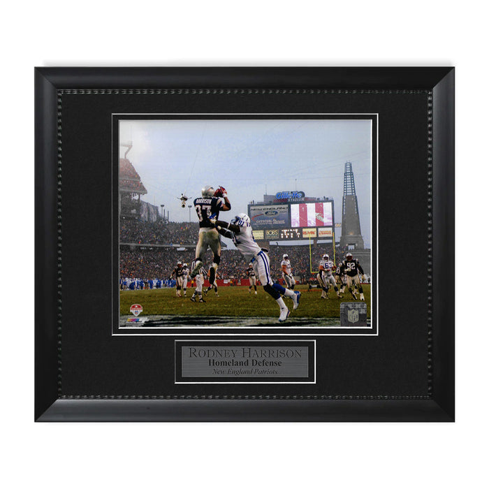 Rodney Harrison New England Patriots Photo Framed to 11x14