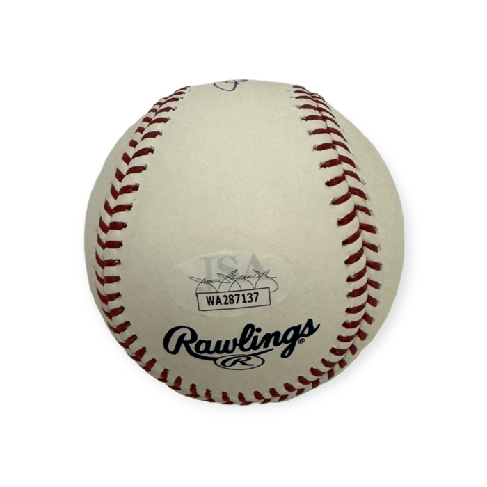 Roger Clemens Boston Red Sox Autographed OMLB Baseball JSA
