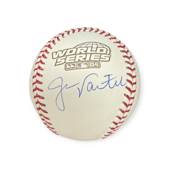 Jason Varitek Boston Red Sox Autographed 2004 World Series OMLB Baseball JSA