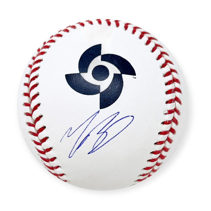 Mookie Betts Autographed Official 2023 World Baseball Classic Baseball BAS