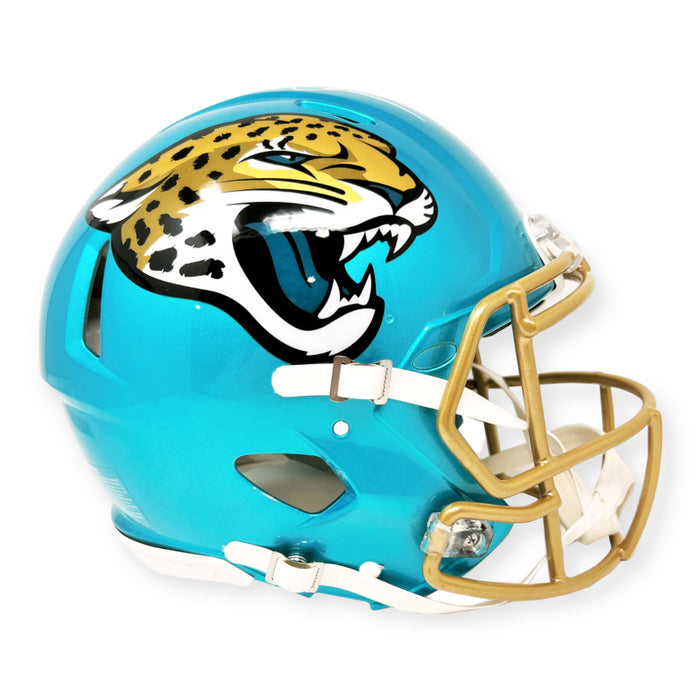 Trevor Lawrence Jacksonville Jaguars Autographed Flash Speed Authentic Helmet Fanatics