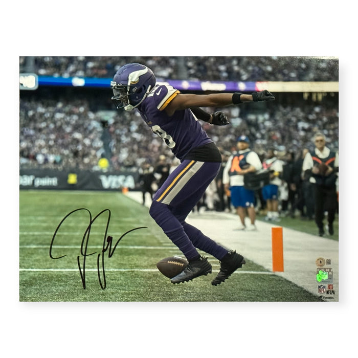 Justin Jefferson Minnesota Vikings Autographed 16x20 Photo BAS