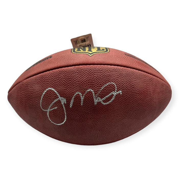 Joe Montana San Fransisco 49ers Autographed Official NFL Duke Football