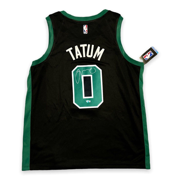 Jayson Tatum Boston Celtics Autographed Swingman Jersey Fanatics