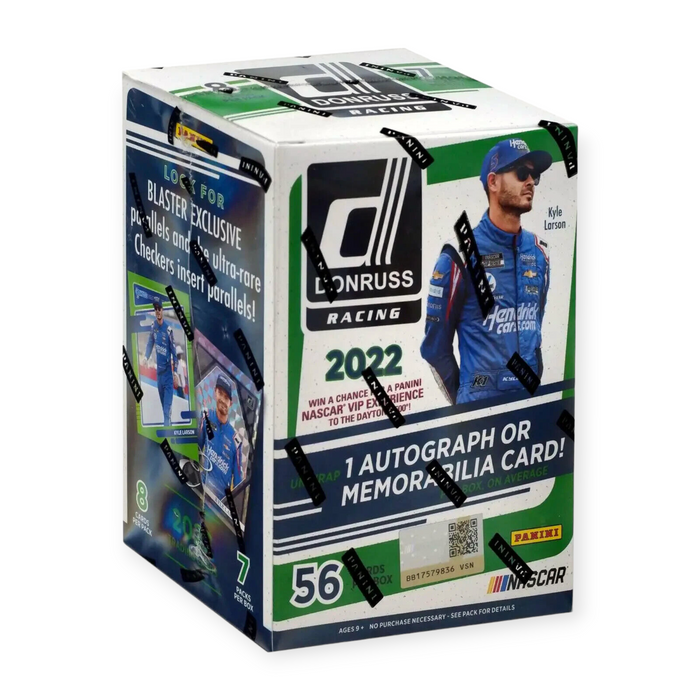 2022 Panini Donuss Racing Sealed Blaster Box - 56 Cards