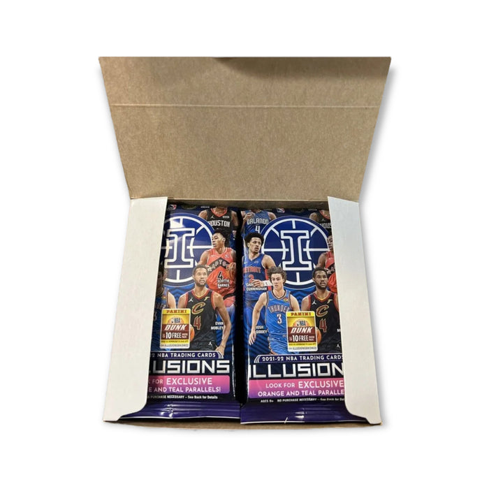 2021-22 Panini Illusions NBA Basketball Fat Pack Cello Box - 240 Cards