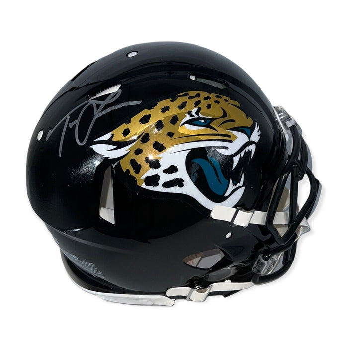 Trevor Lawrence Jacksonville Jaguars Autographed Full Size Speed Authentic Helmet Fanatics