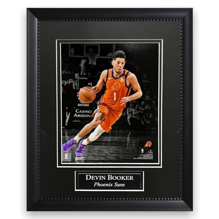 Devin Booker Unsigned Photo Framed to 11x14