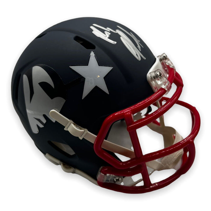 Rob Gronkowski New England Patriots Autographed AMP Mini Helmet JSA