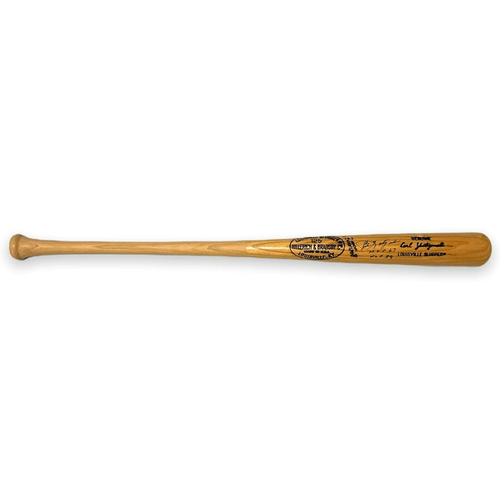Carl Yastrzemski Boston Red Sox Autographed Bat "MVP 67 & HOF 89" Inscription JSA