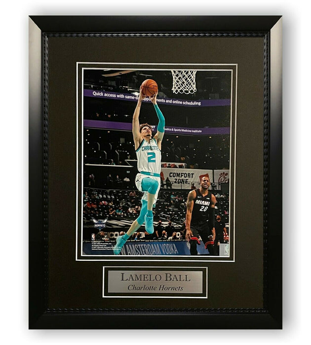 Lamelo Ball Unsigned Photo Framed to 11x14
