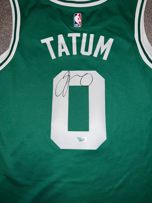 Jayson Tatum Boston Celtics Autographed Jersey Fanatics