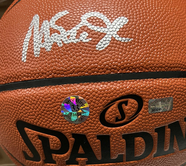 Larry Bird & Magic Johnson Autographed Basketball NEP