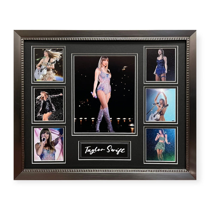 Taylor Swift Unsigned Photograph Collage Framed to 16x20