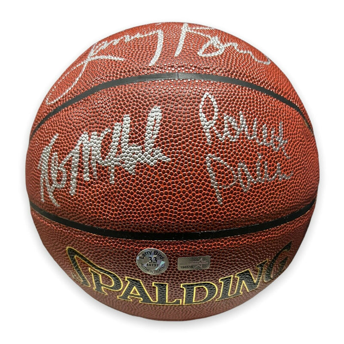 Larry Bird, Robert Parish & Kevin McHale Celtics Autographed Basketball NEP