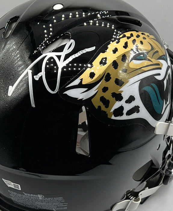 Trevor Lawrence Jacksonville Jaguars Autographed Full Size Speed Authentic Helmet Fanatics