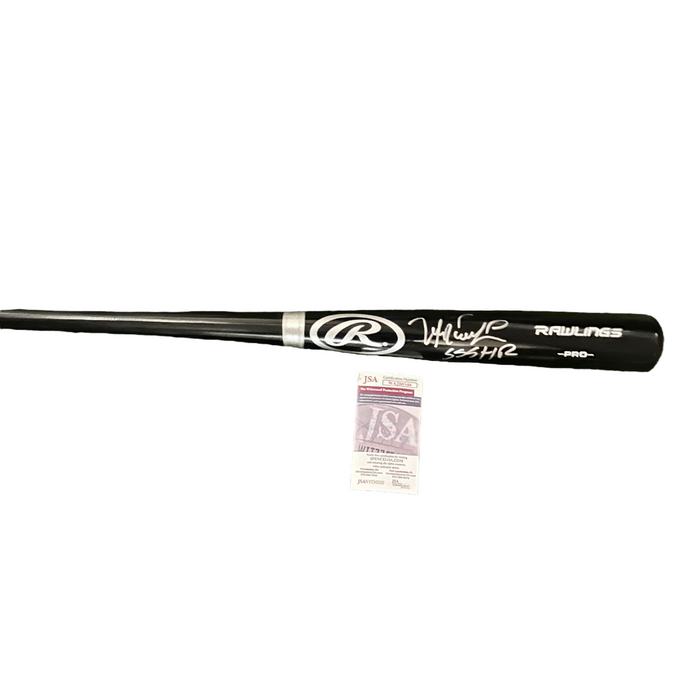 Manny Ramirez Boston Red Sox Autographed Bat w/ Inscription JSA