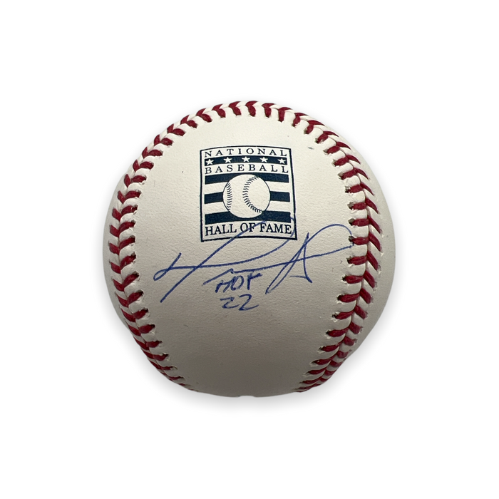 David Ortiz Red Sox Autographed Official Hall Of Fame Baseball w Inscription JSA