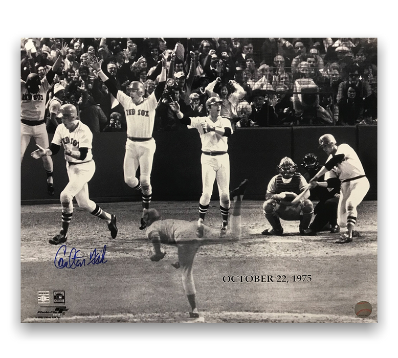 Carlton Fisk Boston Red Sox Autographed 16x20 Photo NEP