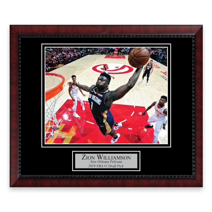 Zion Williamson Unsigned Photo Framed to 11x14