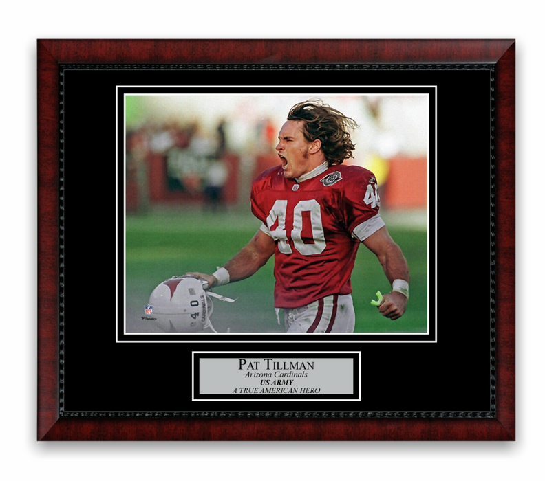 Pat Tillman Unsigned Photo Framed to 11x14
