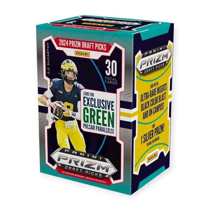 2024 Panini Prizm Draft Picks Football Sealed Blaster Box - 30 Cards