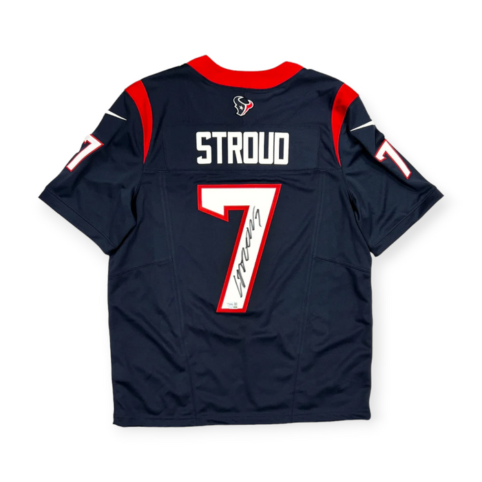 C.J. Stroud Houston Texans Autographed Navy Nike Limited Jersey Fanatics