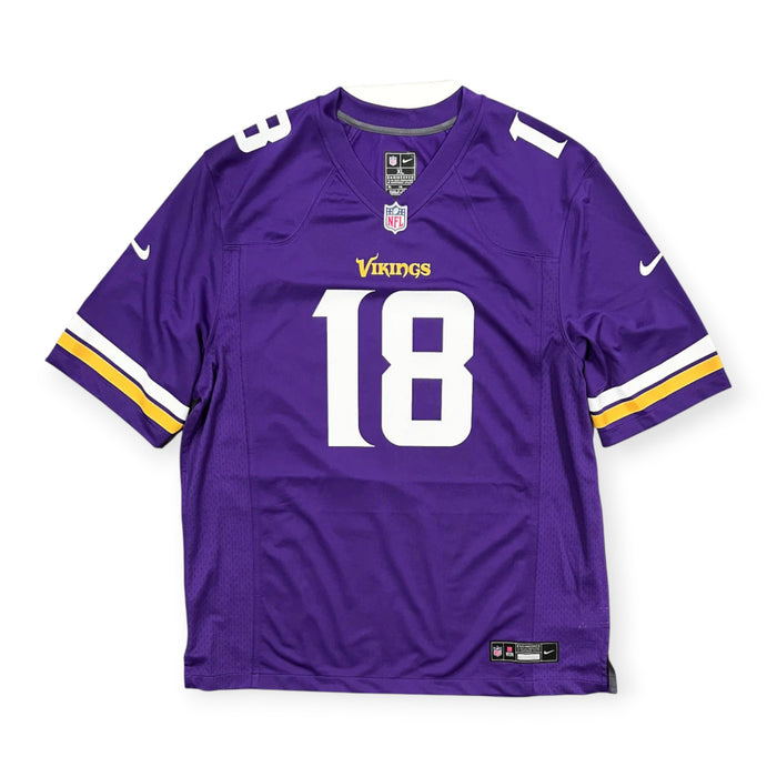 Justin Jefferson Minnesota Vikings Autographed Nike Game Jersey Beckett