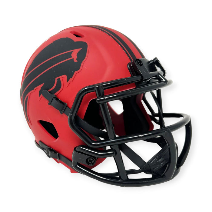 Josh Allen Buffalo Bills Autographed Rave Mini Helmet Beckett