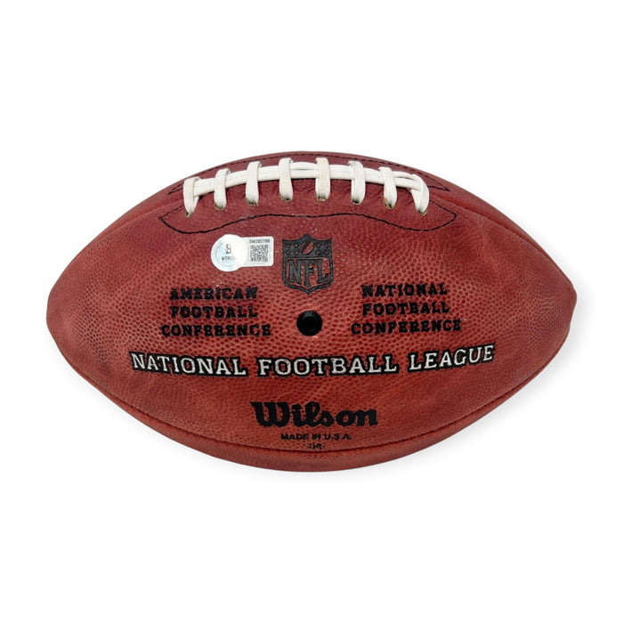 Josh Allen Buffalo Bills Autographed NFL Official Duke Football w/ 2024 NFL MVP Inscription Beckett