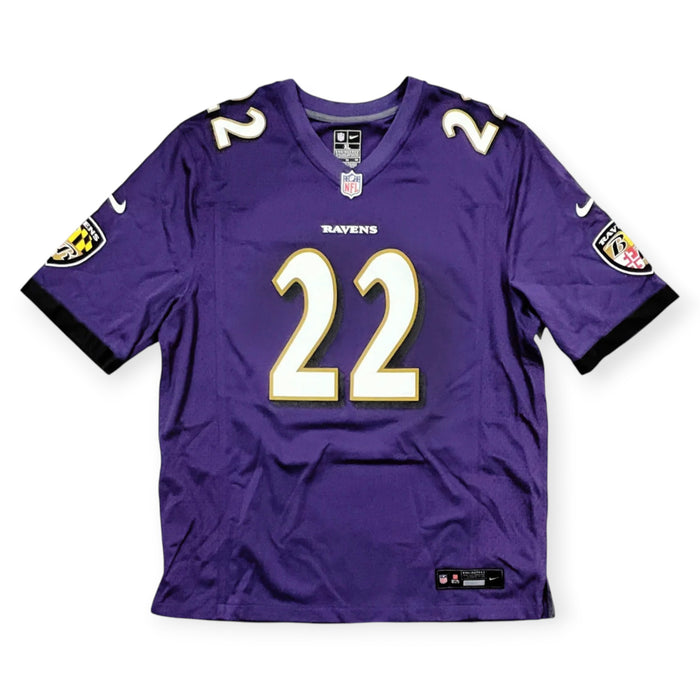 Derrick Henry Baltimore Ravens Autographed Nike Game Jersey Beckett