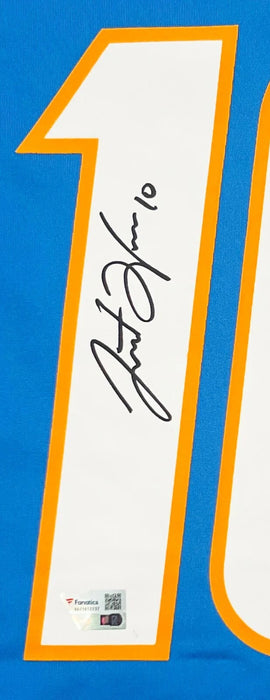 Justin Herbert Los Angeles Chargers Autographed Nike Game Jersey Fanatics
