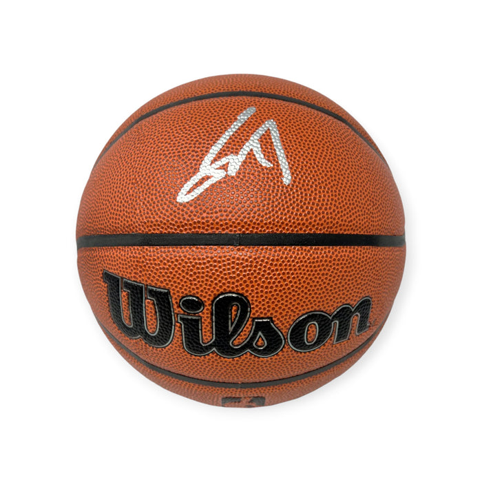 Yao Ming Houston Rockets Autographed Basketball Beckett