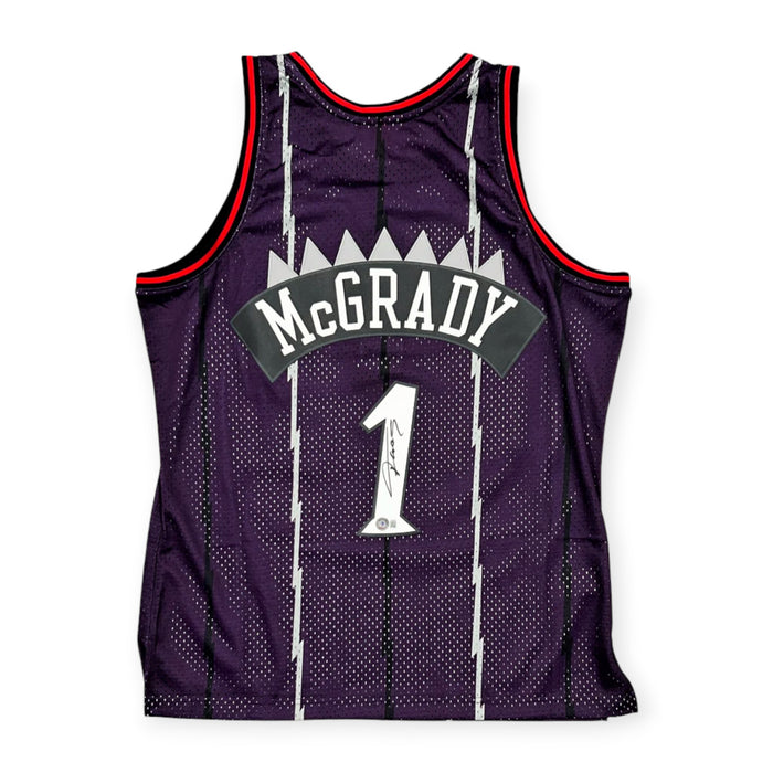 Tracy McGrady Toronto Raptors Autographed Mitchell & Ness Classics Swingman Jersey JSA