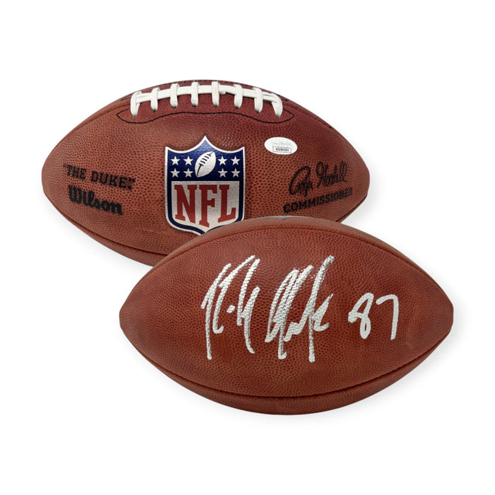 Rob Gronkowski New England Patriots Autographed Official NFL Duke Football JSA