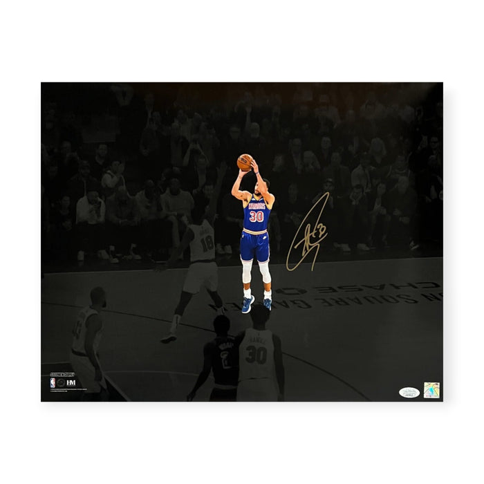 Stephen Curry Golden State Warriors Autographed 16x20 Photo JSA