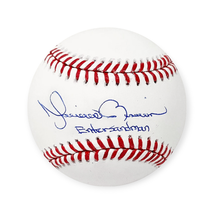 Mariano Rivera New York Yankees Autographed OMLB Baseball w/ Inscription Beckett