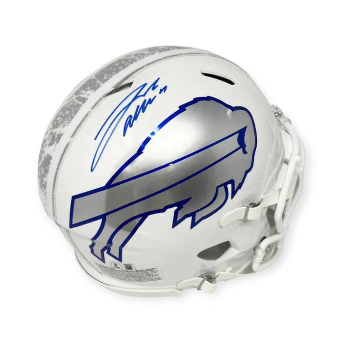 Josh Allen Buffalo Bills Autographed Authentic Rivalries Helmet Beckett