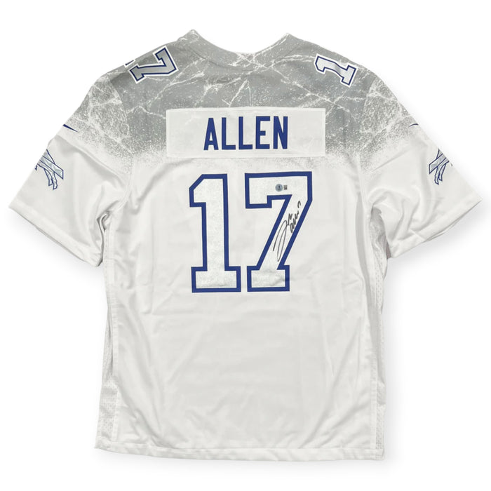 Josh Allen Buffalo Bills Autographed 2025 Rivalries Game Jersey Beckett