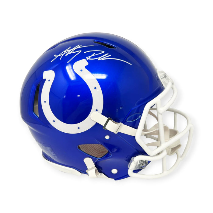 Anthony Richardson Indianapolis Colts Autographed Flash Authentic Helmet Fanatics