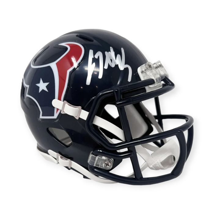 C.J. Stroud Houston Texans Autographed Mini Helmet Fanatics